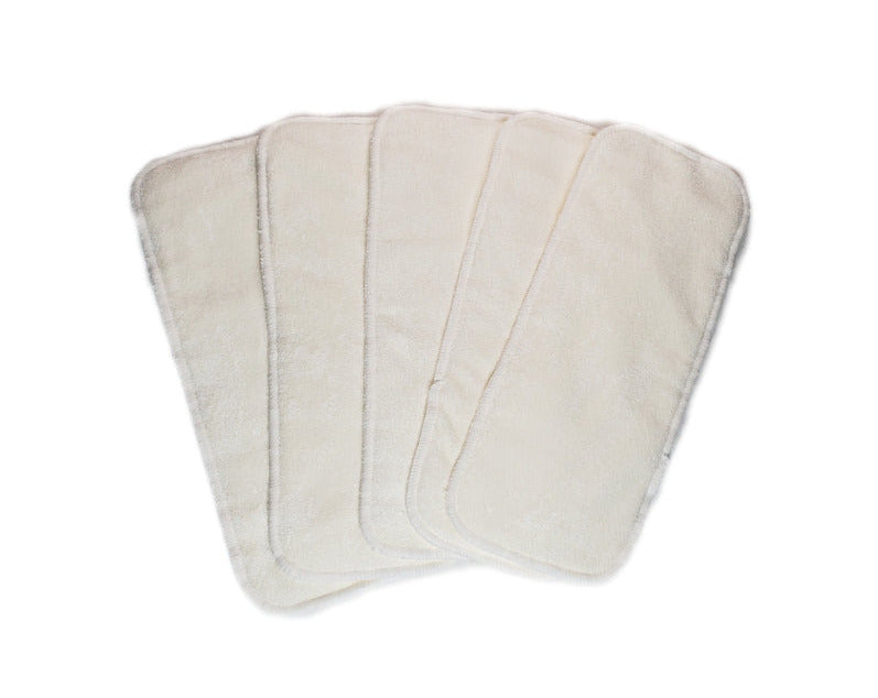 Janafébaby 5 Pack Five-Layer Bamboo Inserts