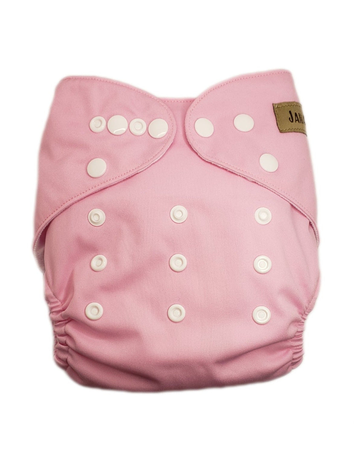 Janafébaby Enkele Roze Stoffen Luier met Vierlaagse Inzet